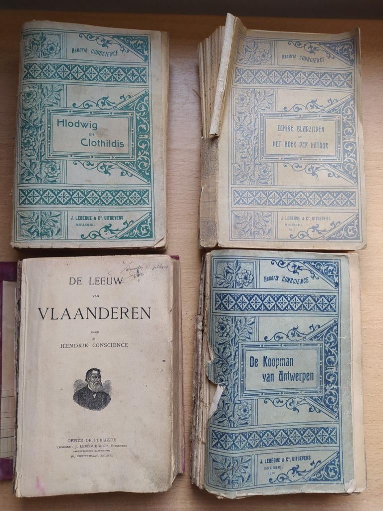 Hendrik Conscience: antieke boeken
(1912-1913), Antiek en Kunst, Ophalen of Verzenden