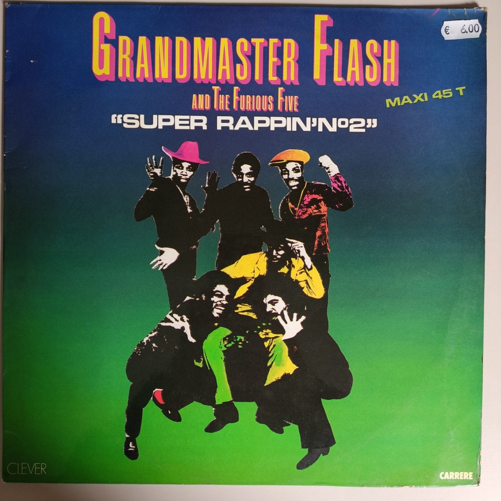 Maxi Single Grandmaster Flash - Super Rapping n2, CD & DVD, Vinyles | Hip-hop & Rap, Enlèvement ou Envoi