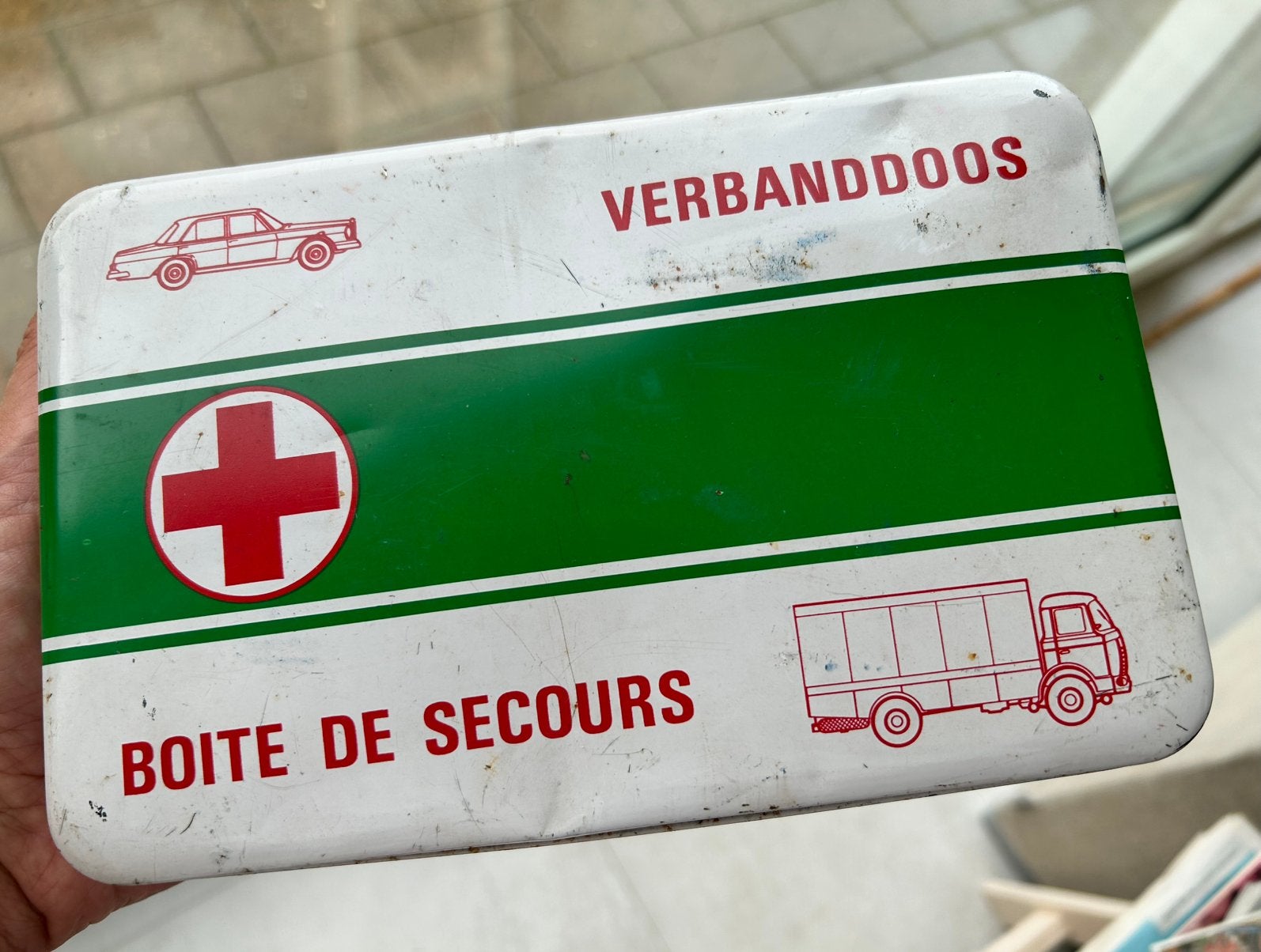 Trousse secours Mercedes Oldtimer période W113 W108 W109, Autos : Pièces & Accessoires, Enlèvement, Utilisé