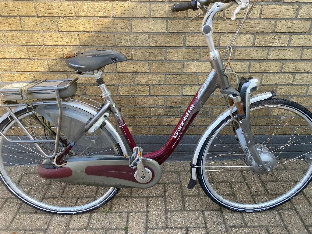 elektrische damesfiets gazelle, Fietsen en Brommers, Elektrische fietsen, Gebruikt, Gazelle, Ophalen