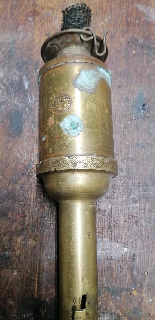 Brandweerlantaarn van Ferron 3rd Republic, Verzenden, Overige soorten, Kunstobject