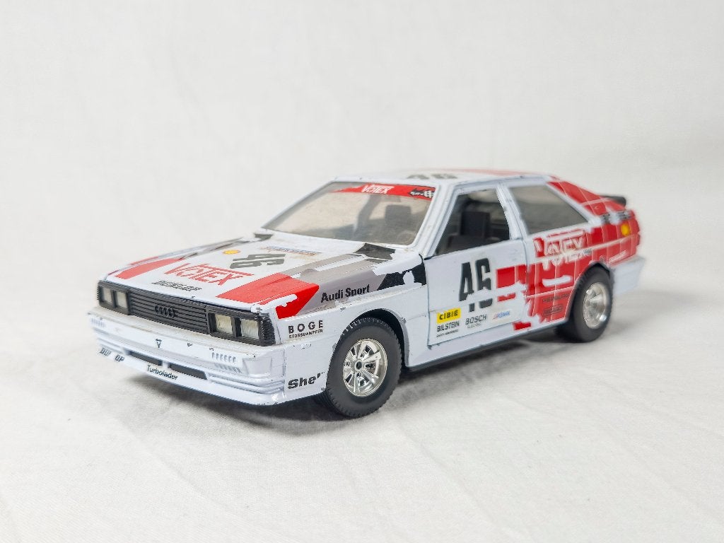 Audi Quattro #46 Votex - Bburago - (1/24), Ophalen, Gebruikt, Auto, Burago