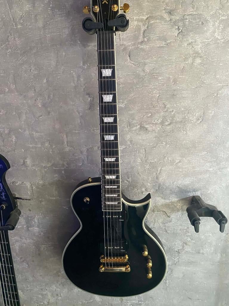 Harley Benton SC-Custom III P90 Black, Ophalen, Zo goed als nieuw, Solid body, Overige merken