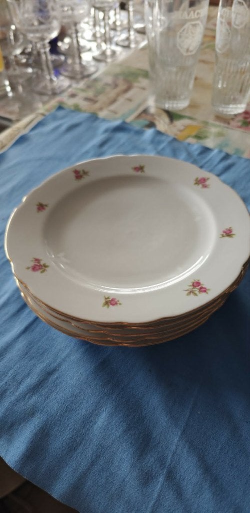 borden dessert Bavaria Schumann Arzberg 5 stuks, Ophalen of Verzenden