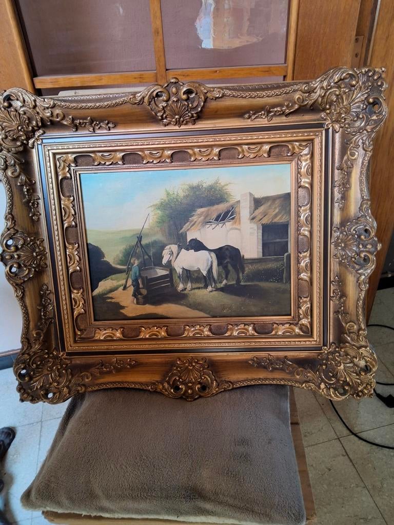 Schilderij, Ophalen