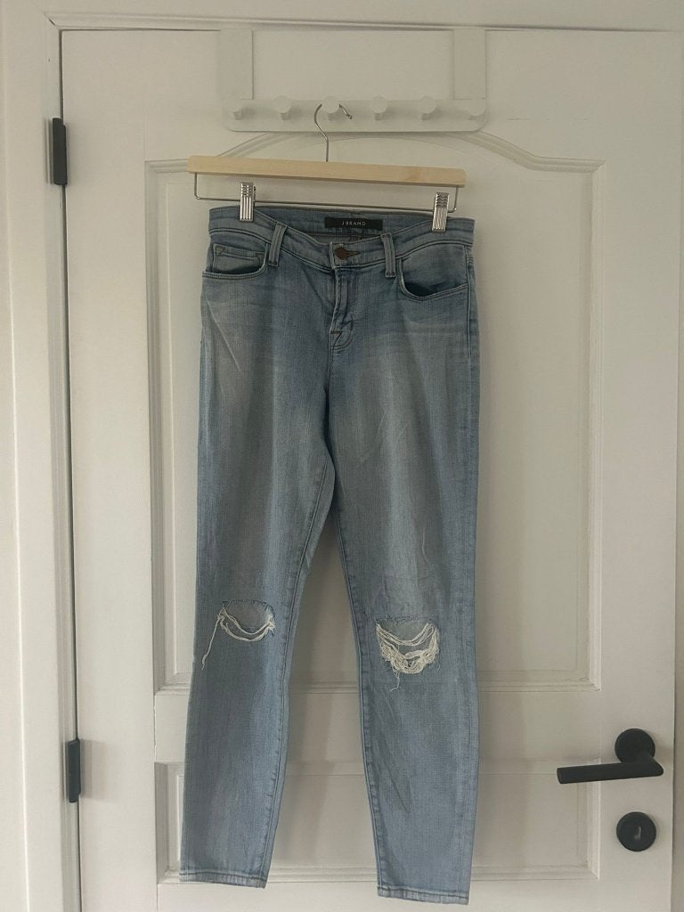 J Brand jeans broek maat 25, Blauw, Ophalen of Verzenden, Zo goed als nieuw, Maat 34 (XS) of kleiner