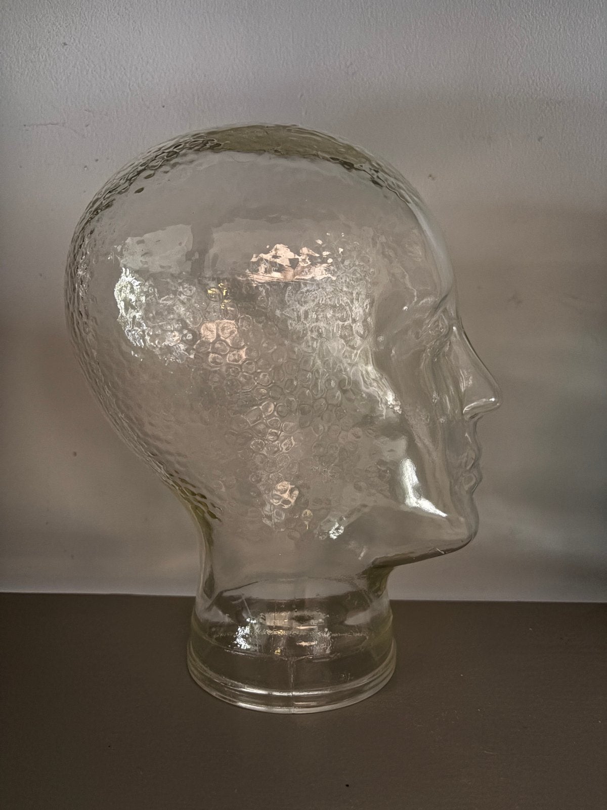 Tête de mannequin vintage tête de vitrine de magasin, Antiquités & Art, Enlèvement