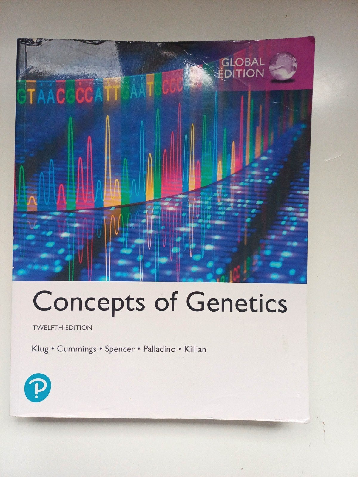 handboek concept of genetics, biomedische wetenschappen, Boeken, Ophalen of Verzenden, Gelezen, Hoger Onderwijs, Pearson