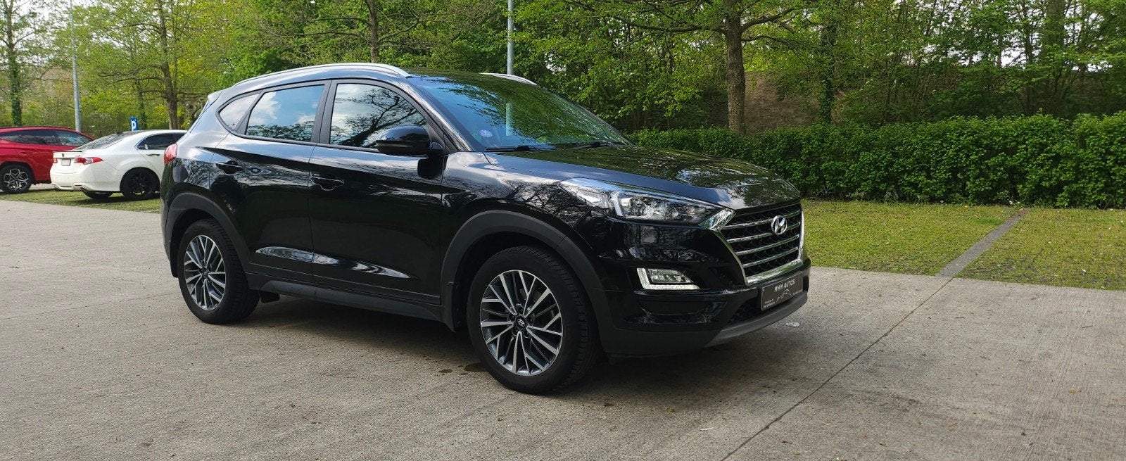 Hyundai Tucson 1.6 Benzine Automaat Bj.2019 Met 49.000 Km., Testrit aan huis, Stof, Zwart, Bedrijf