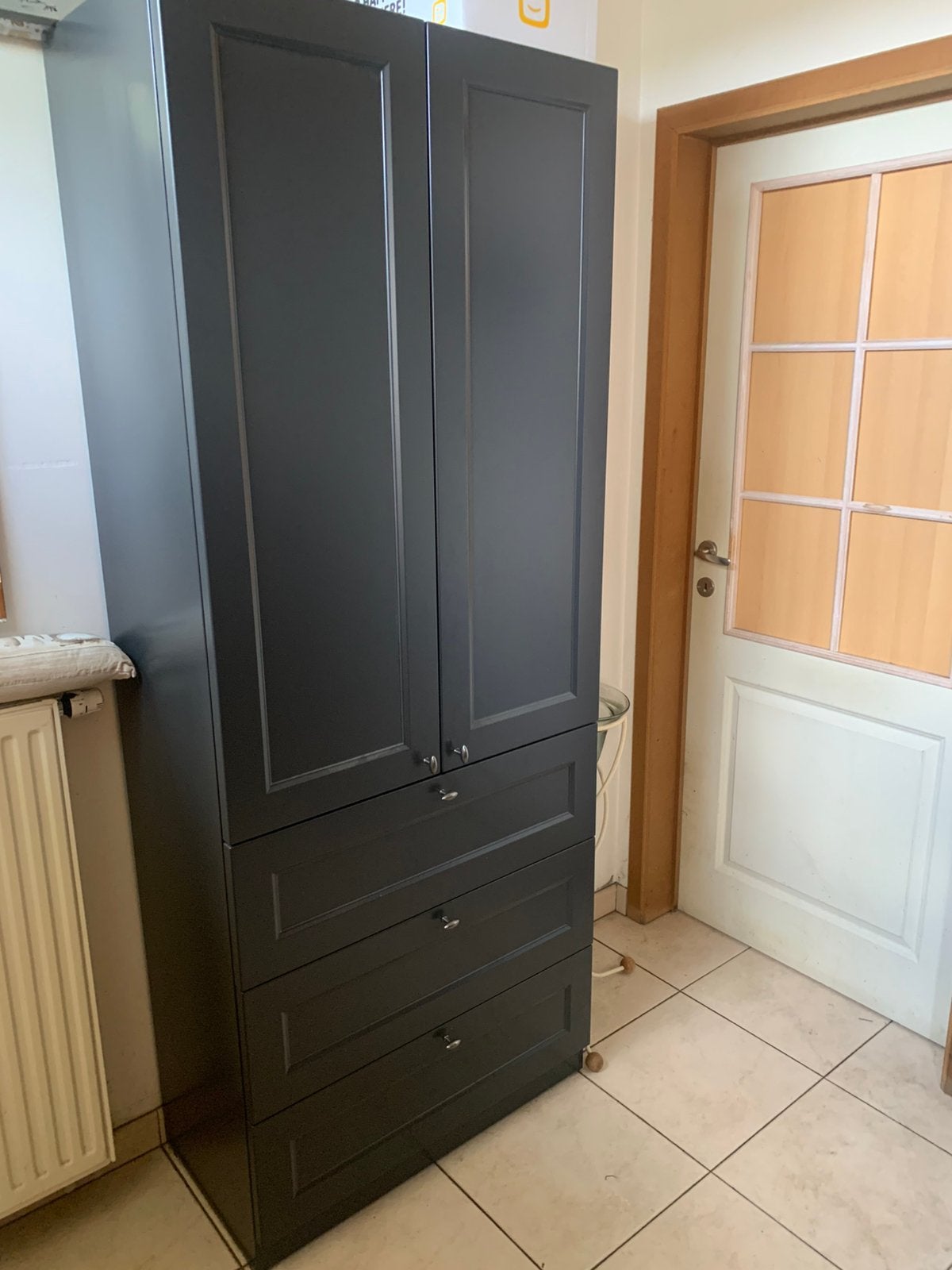 Hoge kast 200 x 80 x 42, Huis en Inrichting, Kasten | Kleerkasten, Ophalen, Kunststof, 200 cm of meer, 50 tot 100 cm