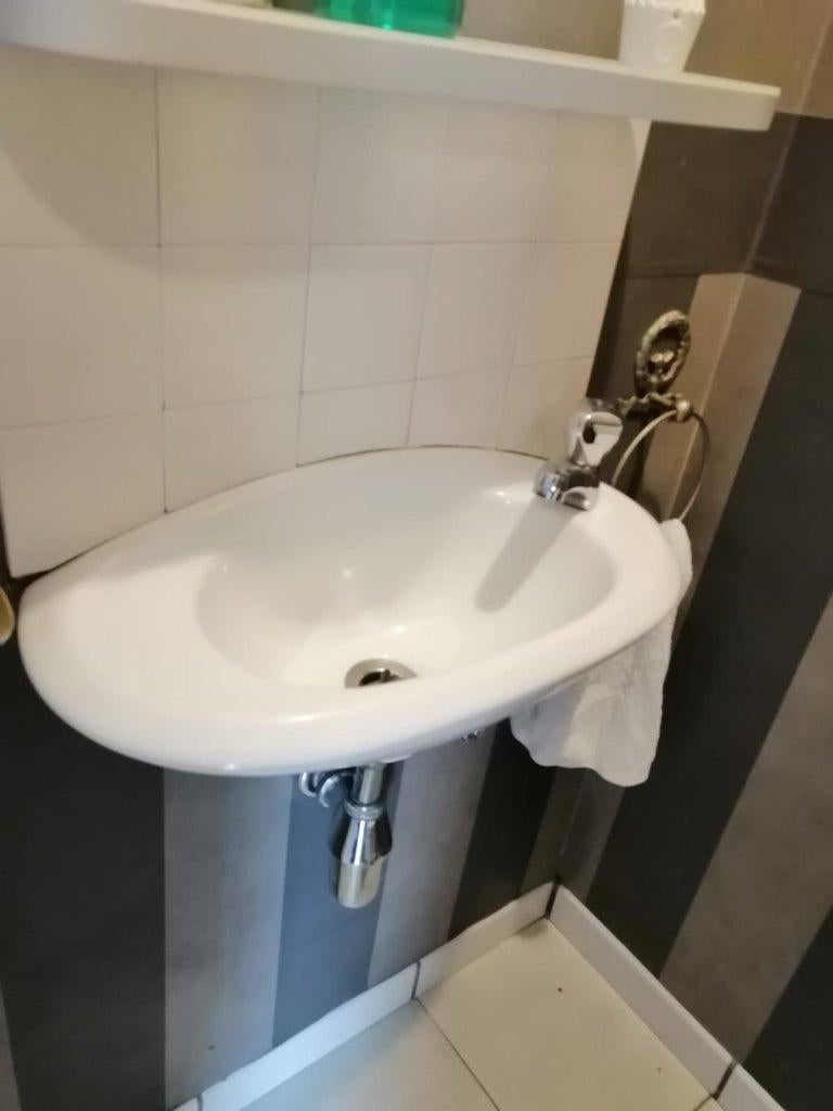Handenwasser, Ophalen, Gebruikt, Chroom, Kraan