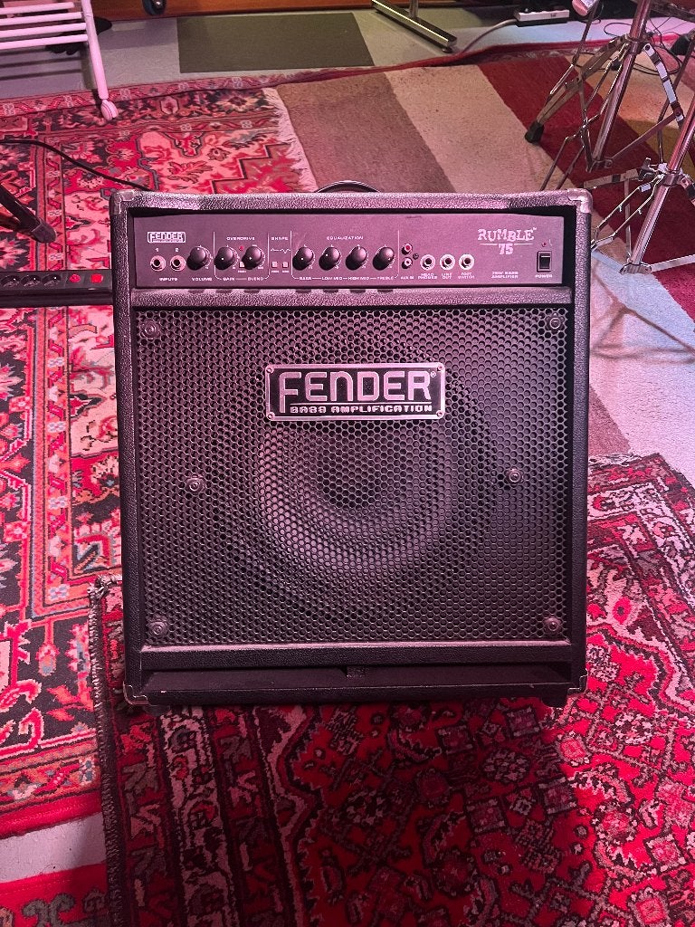 Ampli Basse Fender Rumble 75, Musique & Instruments, Enlèvement, Utilisé, Guitare basse, 50 à 100 watts