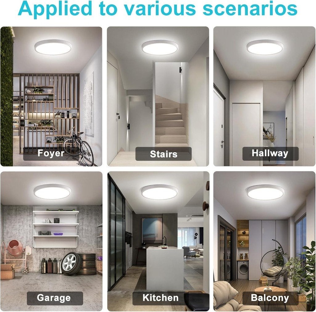 Plafonnier avec détecteur de mouvement, 18 W, Maison & Meubles, Lampes | Plafonniers, Enlèvement ou Envoi, Comme neuf, Plafonnier