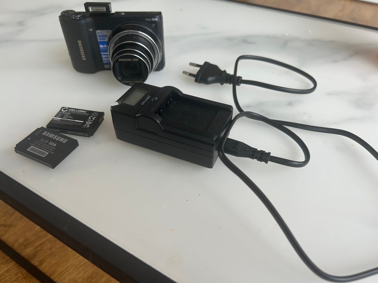 Samsung fototoestel wb800f, Ophalen, Zo goed als nieuw