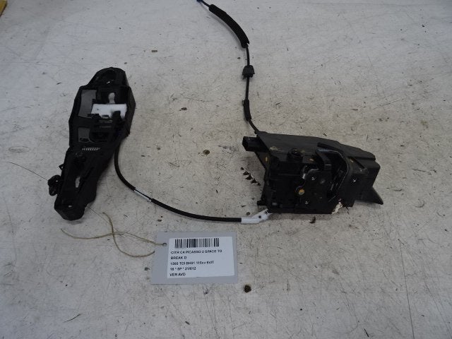 SERRURE DE PORTE AVANT DROITE C4 Grand Picasso (3A), Utilisé, Avant, Citroën