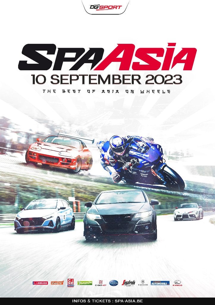 2 e-tickets pour SPA ASIA à Francorchamps le 02/08, Tickets & Billets, Deux personnes