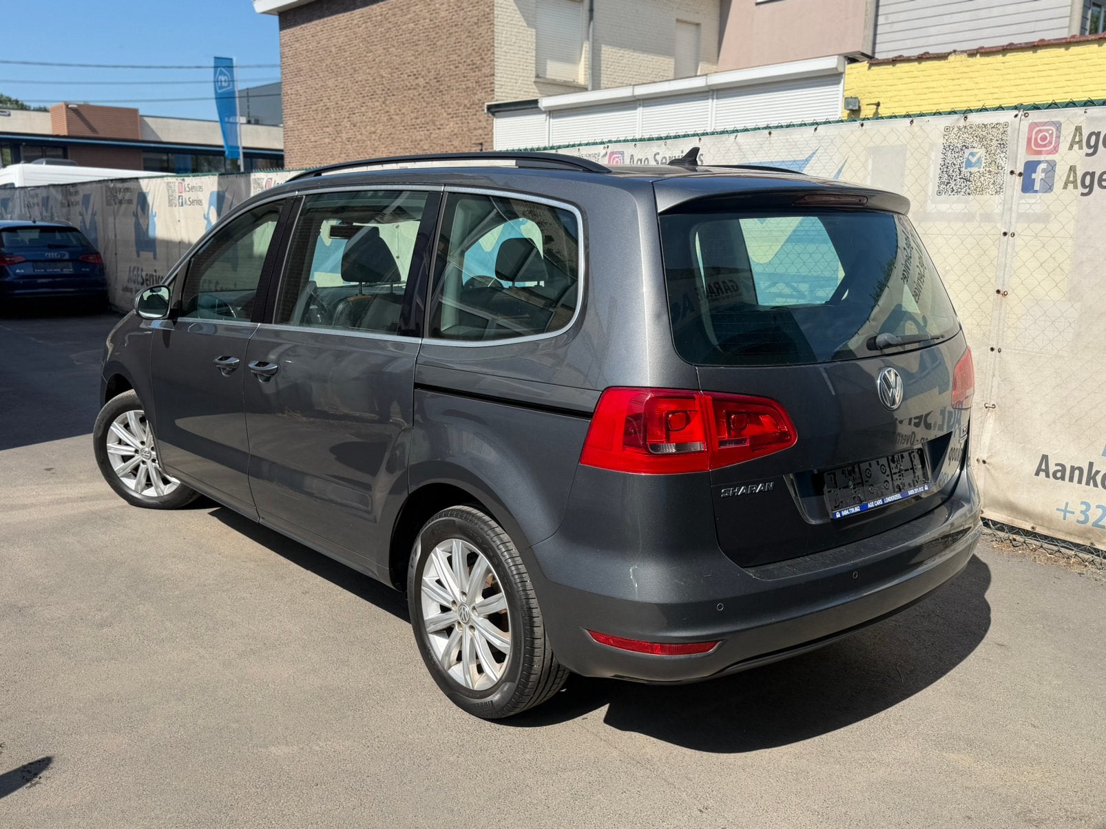 Volkswagen sharan 7-zits benzine 150pk, Euro 5, 4 cilinders, 7 zetels, Leder