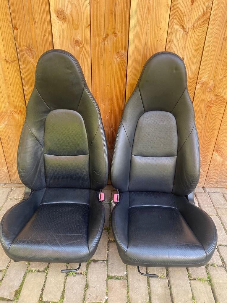 Mx5 NBFL stoelen leer zwart, Auto-onderdelen, Interieur en Bekleding, Ophalen, Gebruikt, Mazda