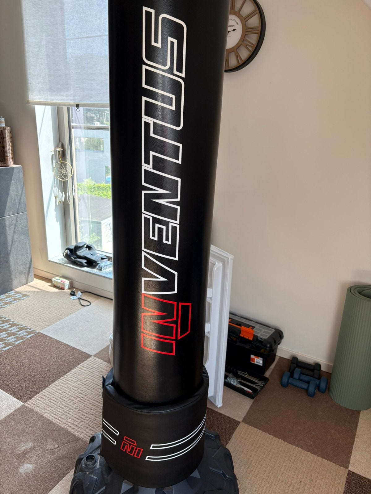 Bokspaal, Sport en Fitness, Boksen, Ophalen, Zo goed als nieuw, Bokshandschoenen