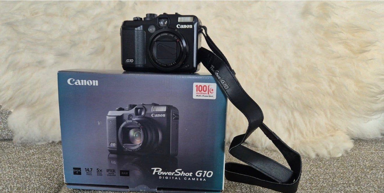 Canon PowerShot G10, TV, Hi-fi & Vidéo, Enlèvement, Comme neuf, Caméra, Canon
