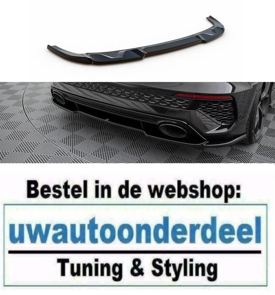 Central Rear Valance Spoiler Geschikt Voor Audi RS3 Sportbac, Verzenden