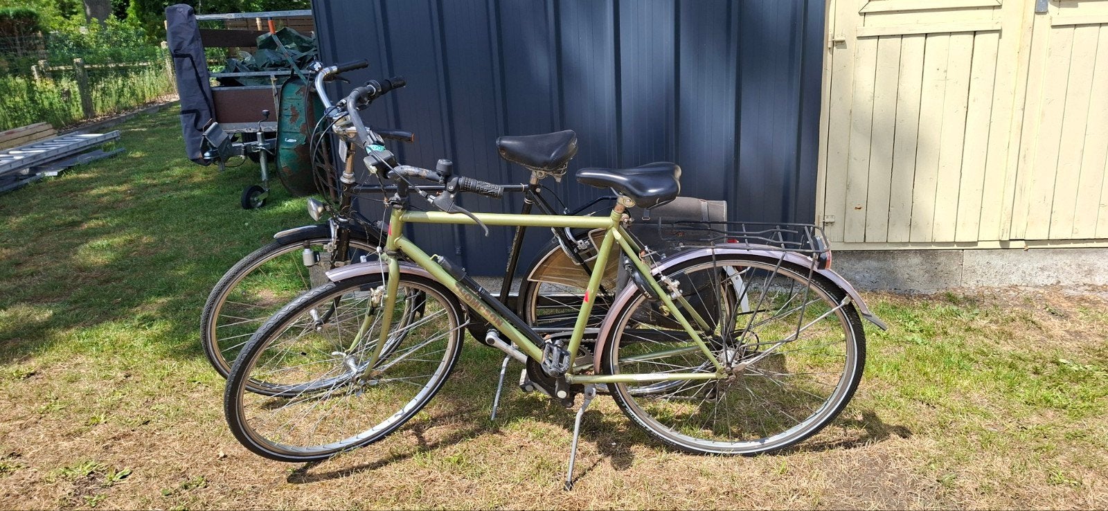 Herenfiets, Ophalen