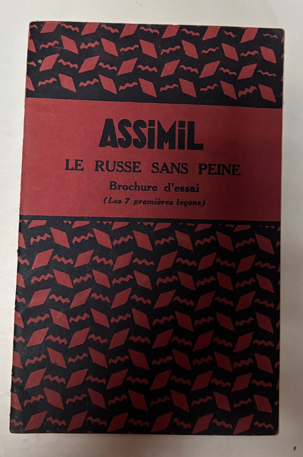 Assimil Le Russe Sans Peine - Brochure d'essai, Livres, Enlèvement ou Envoi, Comme neuf