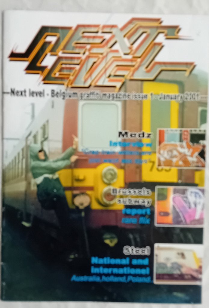 magazine graffiti Next Level Issue 1 Graffiti Belgique, Enlèvement ou Envoi, 1980 à nos jours, Journal ou Magazine