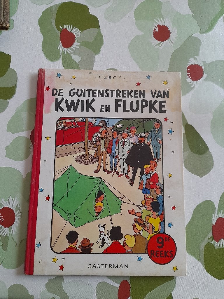 Kwik en Flupke nr 9 hardcover eerste druk 1960, Ophalen of Verzenden, Gelezen