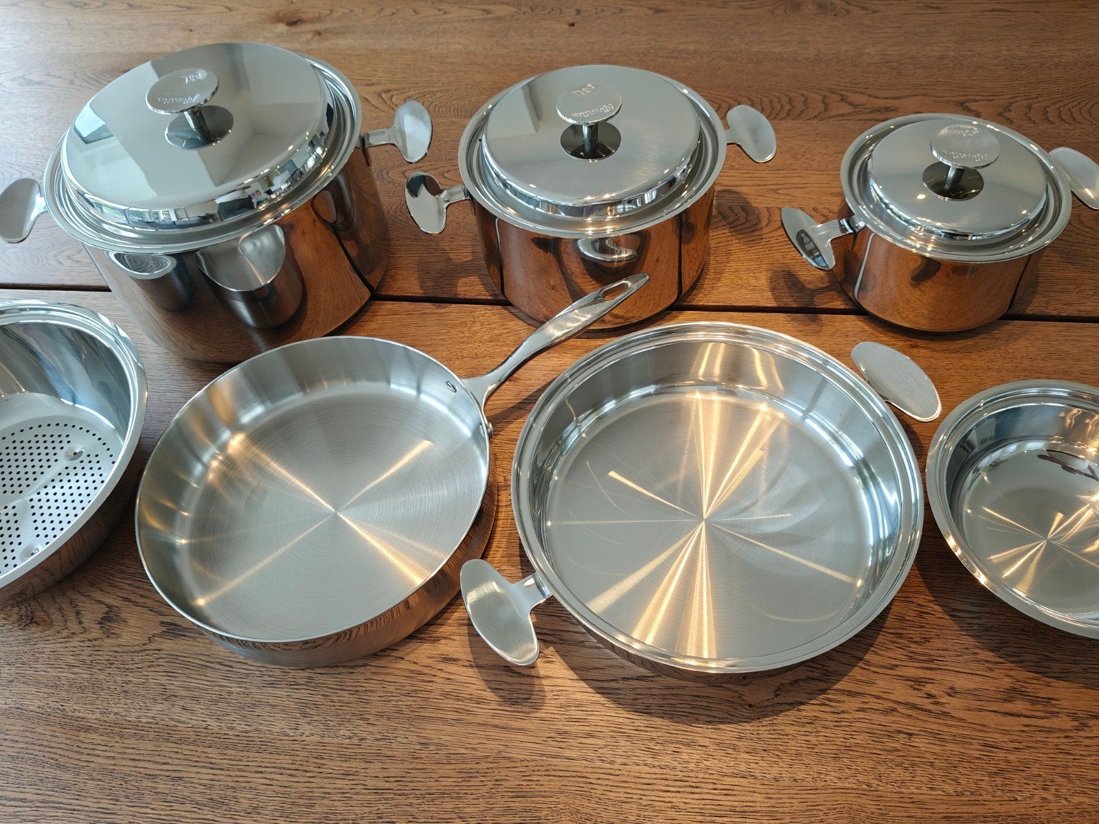 Vansthal potten en pannen met pan van 24 cm, Nieuw, Pannenset, Ophalen of Verzenden, Overige merken