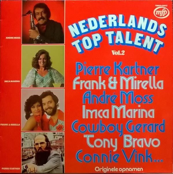 LP/ NEDERLANDS TOP TALENT  VOL 2, Ophalen of Verzenden, 1980 - 1989, Zo goed als nieuw, 12 inch