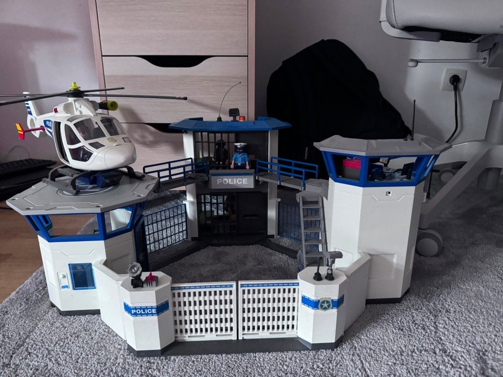 playmobile (politie kantoor), Enlèvement, Utilisé, Pièces détachées, Bâtiment