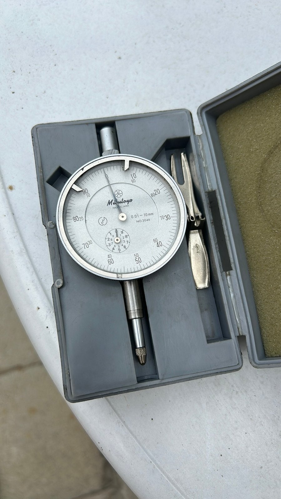 Vintage Mitutoyo meetklok, Ophalen of Verzenden, Gebruikt