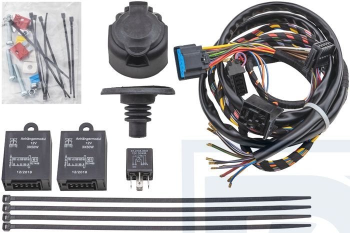 Volvo 13 polige  kabel set trekhaak xc90 met module (geen gr