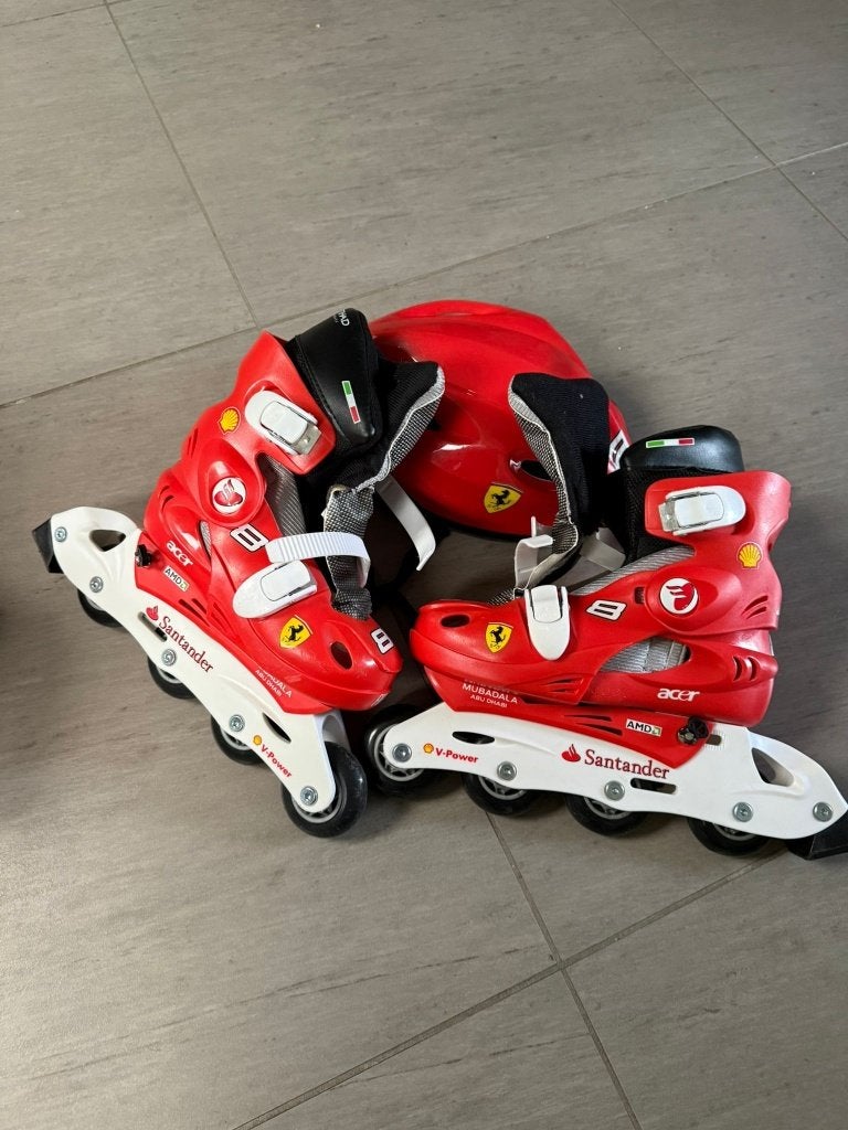 inline skates - skeelers, Sport en Fitness, Skeelers, Verstelbaar, Kinderen, Zo goed als nieuw, Inline skates 4 wielen