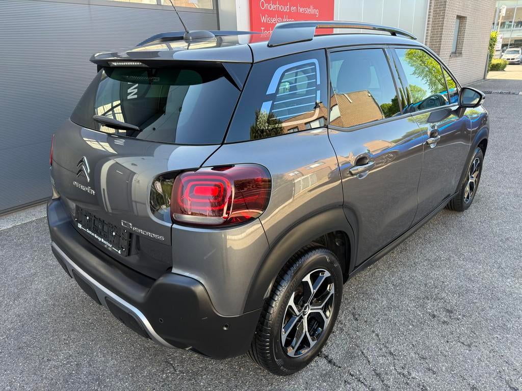 Citroën C3 Aircross 12PureTech 110pk SHINE LEDER FULL OPTIO, Autos, Cuir, Argent ou Gris, Achat, Commande vocale