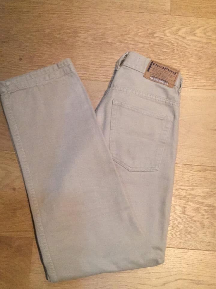 Jeans en coton pour homme neuf beige redflag taille 32/32 L, Enlèvement ou Envoi, Neuf, Taille 52/54 (L), Beige