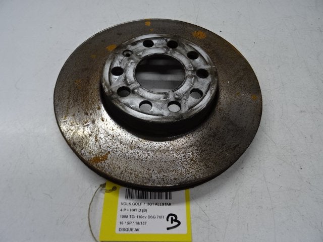 REMSCHIJF VOOR Volkswagen Golf VII (AUA) (01-2012/03-2021), Gebruikt, Volkswagen, Volkswagen AG, Kundenbetreuung@volkswagen.de