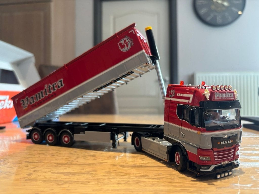 Man Trekker kipper VAMITRA, Hobby en Vrije tijd, Modelauto's | 1:50, Ophalen, Nieuw, Bus of Vrachtwagen, Tekno