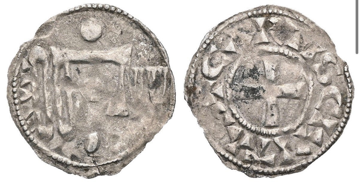 Monnaie médiévale - Odo I, Enlèvement ou Envoi, France, Argent