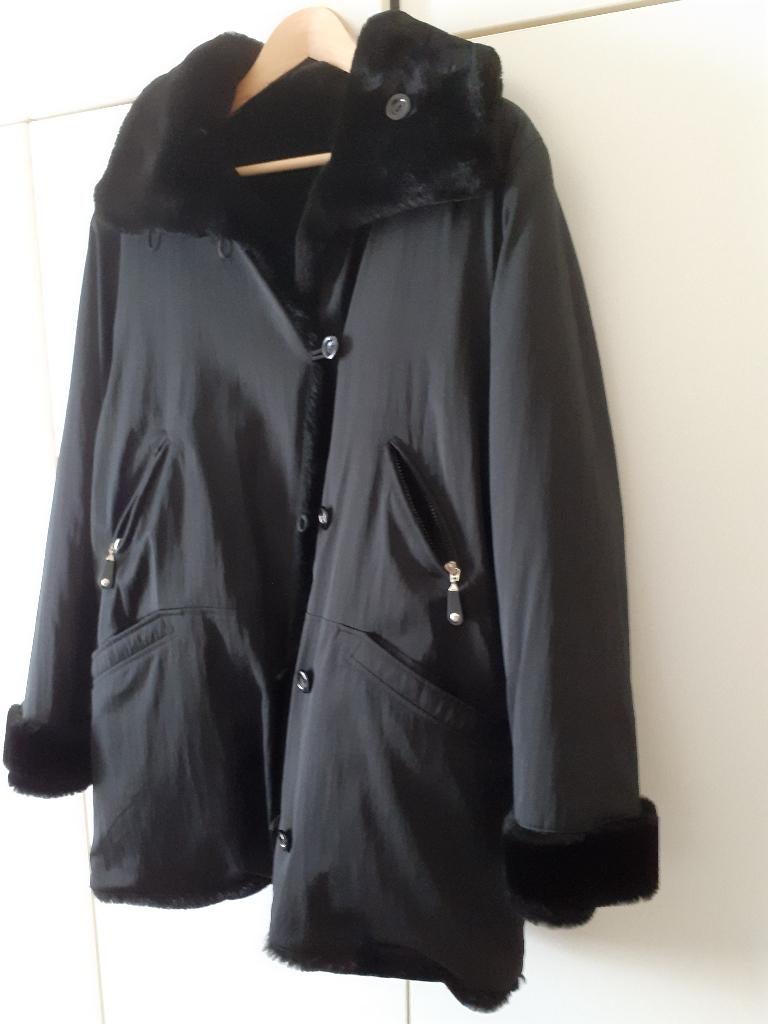 jas, Kleding | Dames, Ophalen, Gedragen, Maat 38/40 (M), Zwart