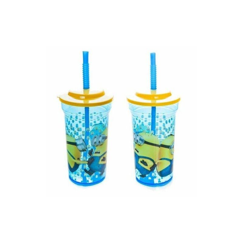 Minions beker met rietje, Kinderen en Baby's, Kindermode-accessoires, Nieuw, Ophalen of Verzenden