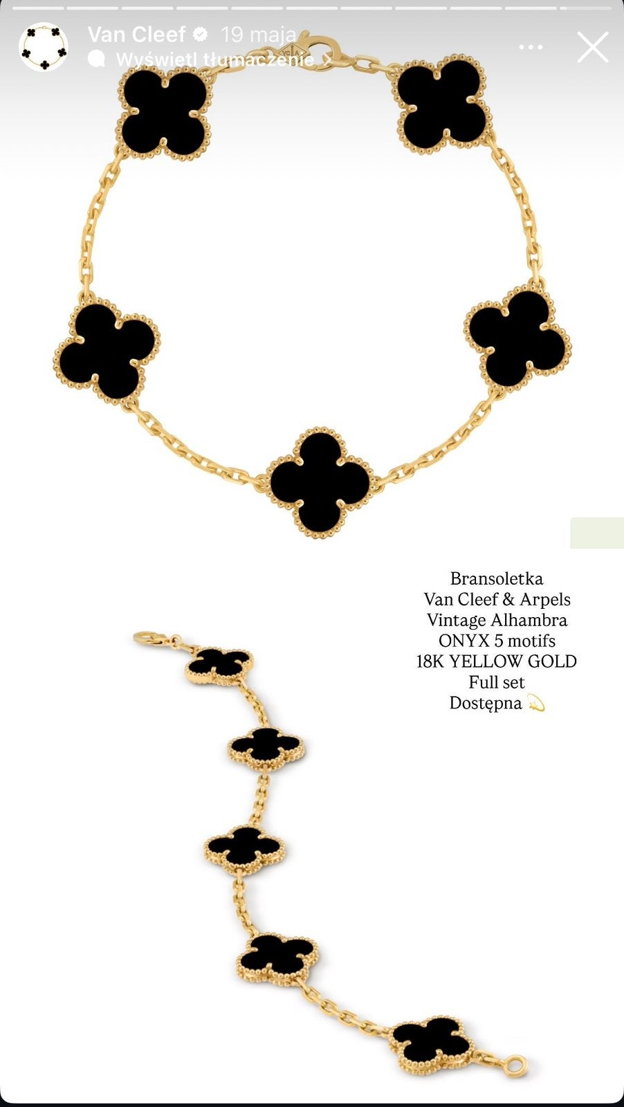 De Cleef and Arpels, Enlèvement, Comme neuf