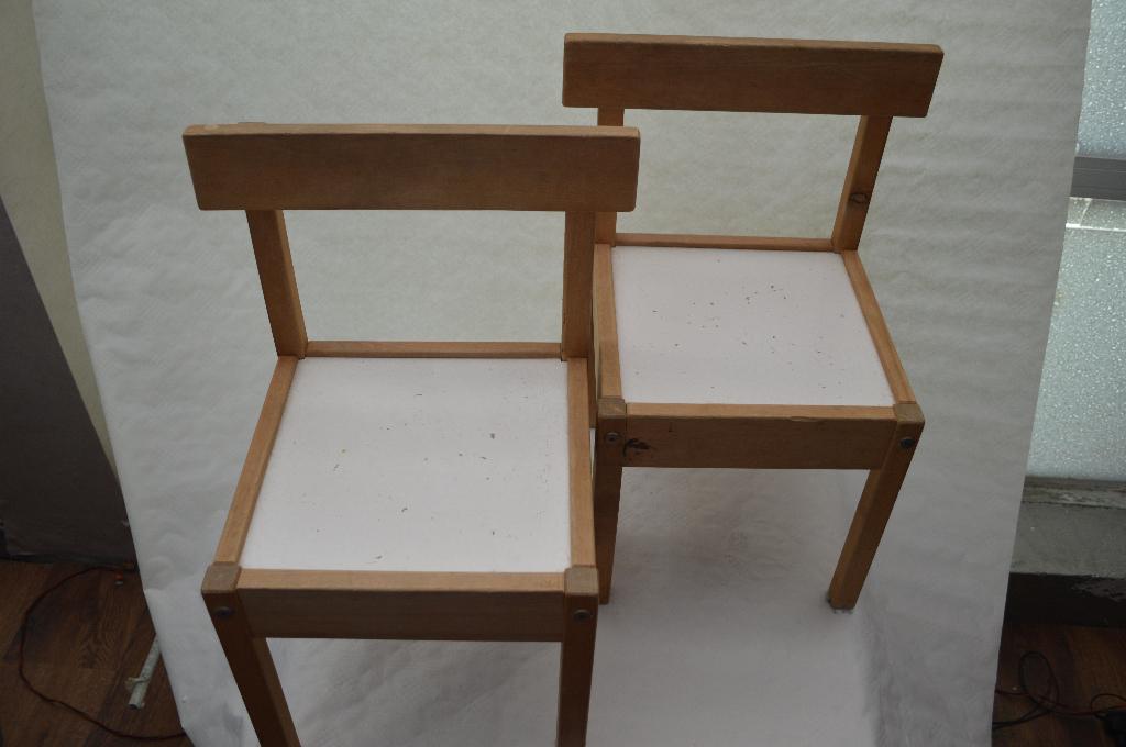 Kinderstoeltjes hout, Kinderen en Baby's, Ophalen, Gebruikt, Stoel(en)