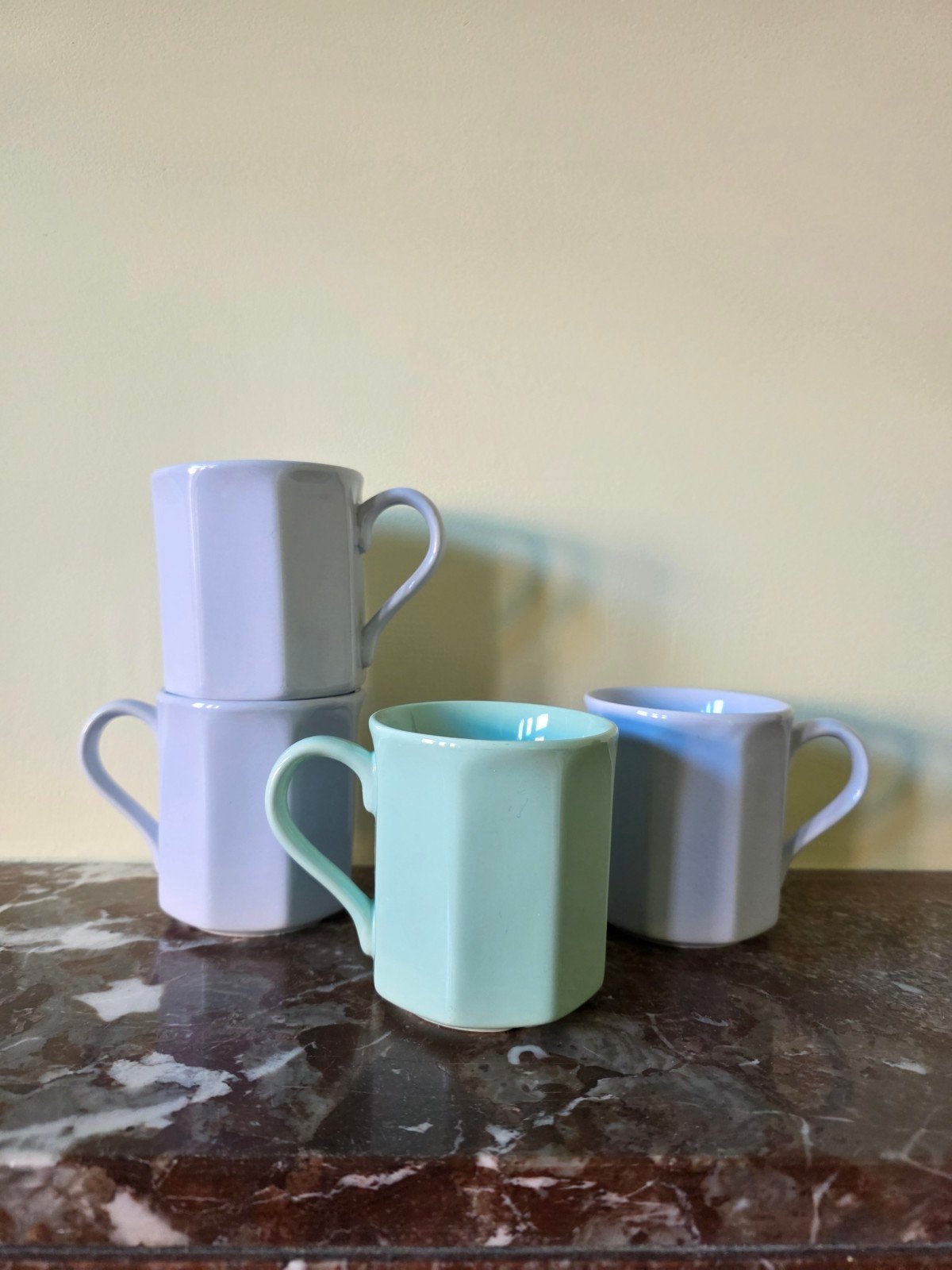 vintage Engelse kopjes, Maison & Meubles, Enlèvement ou Envoi, Vintage, Comme neuf, Céramique