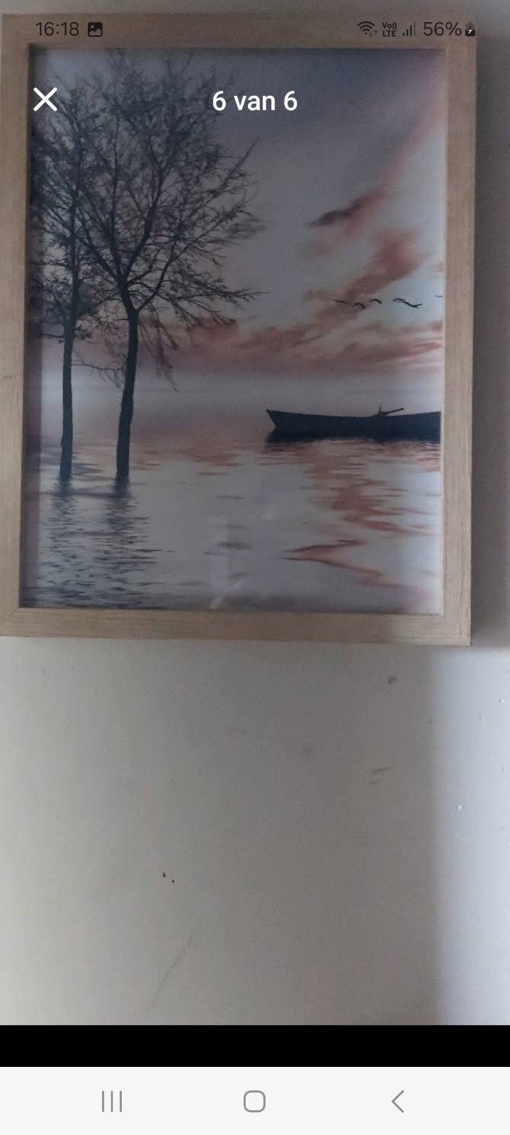 6 schilderijtjes, Antiek en Kunst, Ophalen