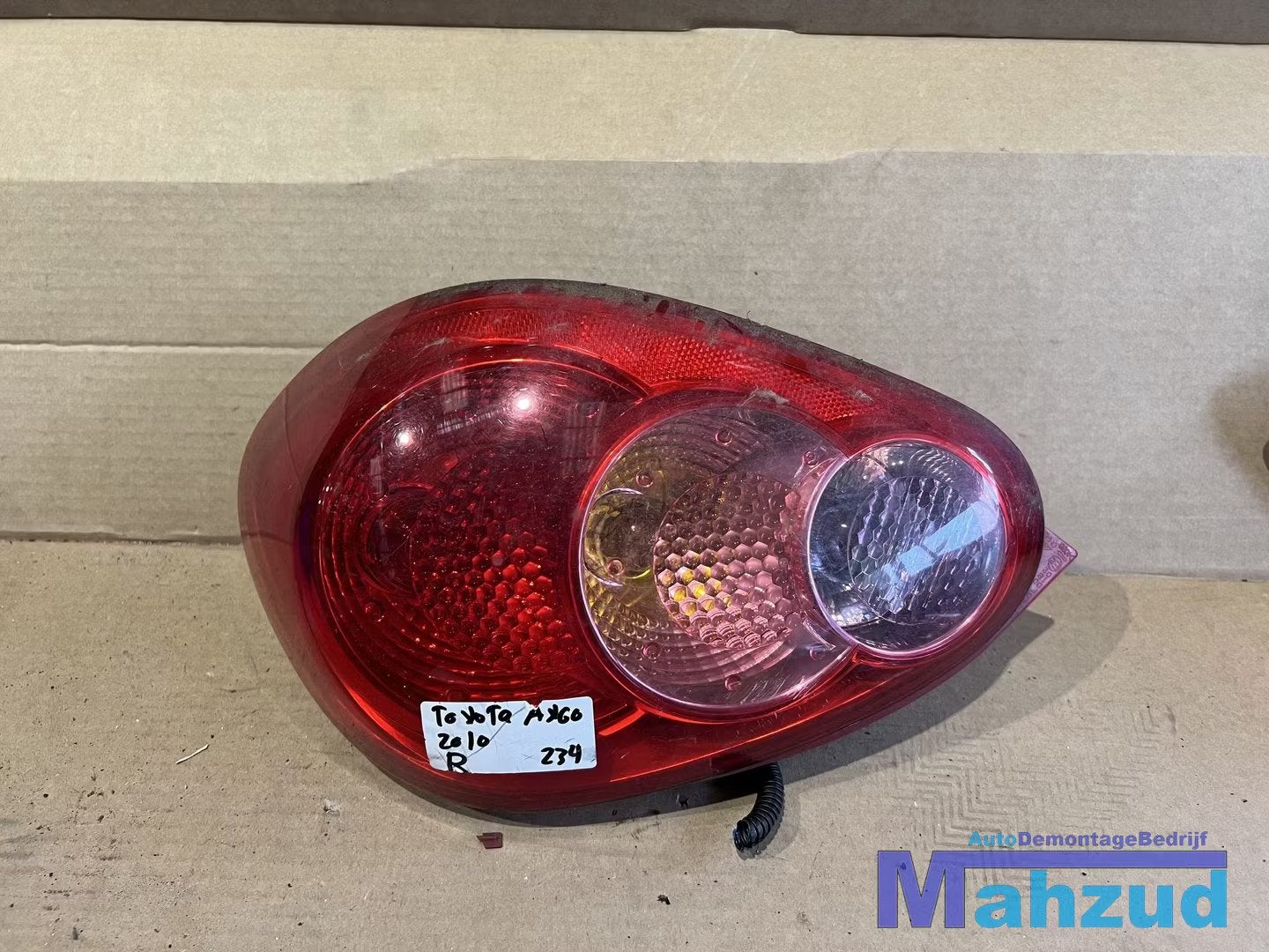 TOYOTA AYGO Rechts achterlicht right backlight 2005-2014, Autos : Pièces & Accessoires, Info@toyota.co.jp, Toyota Motor Corporation
