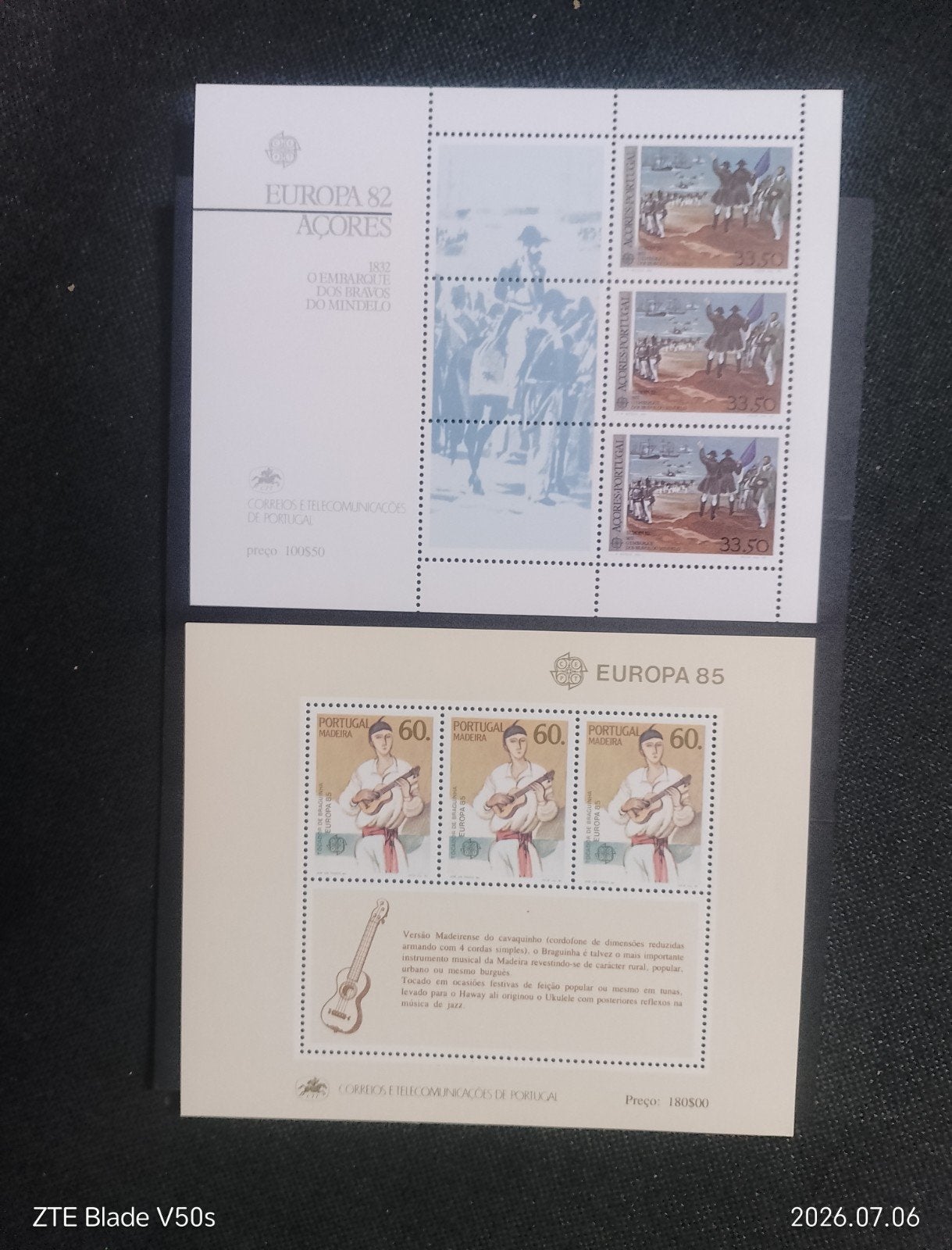 2 postzegels postfrisch History, Postzegels en Munten, Postzegels | Thematische zegels, Ophalen of Verzenden