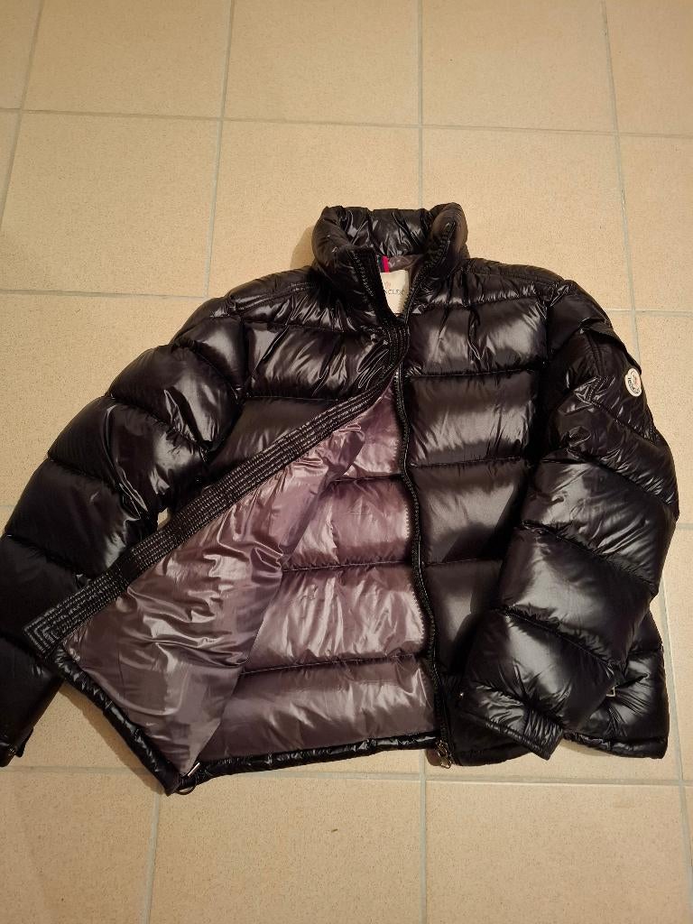 MONCLER Maya down jacket hooded zwart M, Moncler, Maat 48/50 (M), Zwart, Ophalen of Verzenden