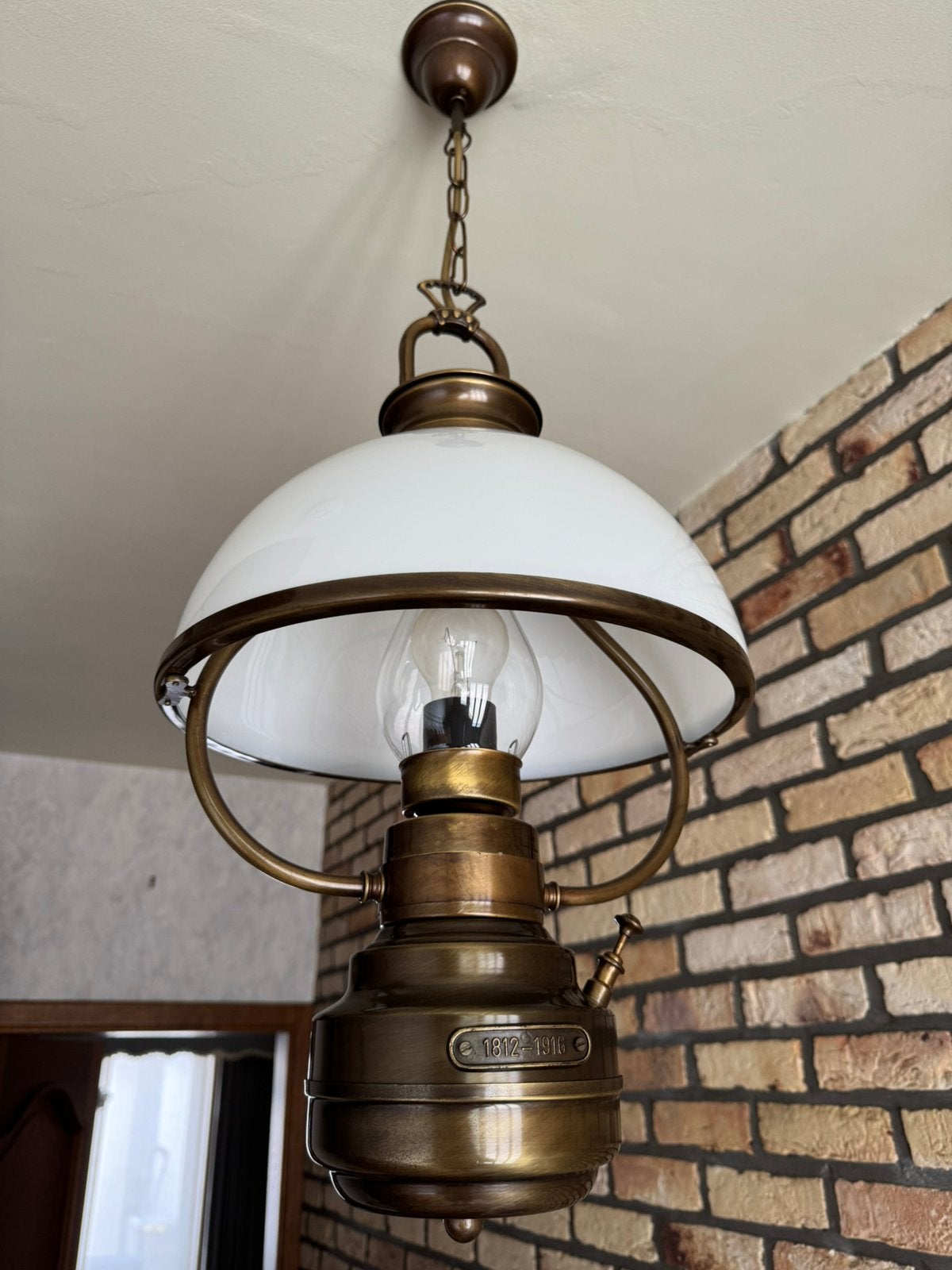 Antieke hanglamp, Antiek en Kunst, Ophalen